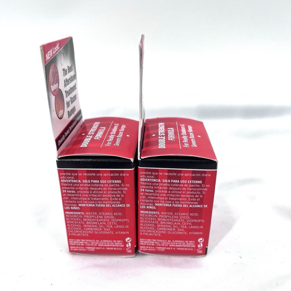High Time Bump Stopper-2 Double Strength Razor Bump Treatment 0.5oz - 2 PACK - Picture 4 of 4